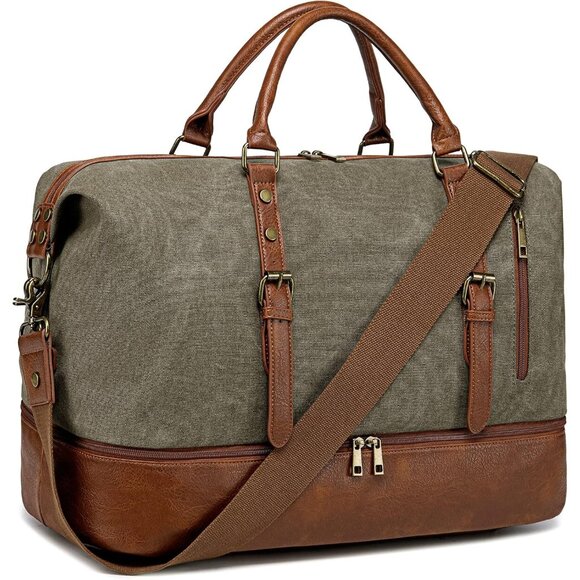 Weekender Overnight Bags for Women Men Oversized Travel Duffel